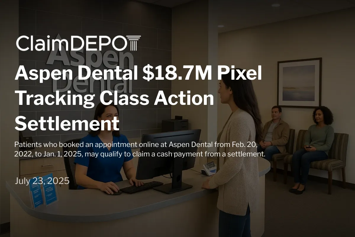 $12.67M Delta Dental web tracking class action settlement