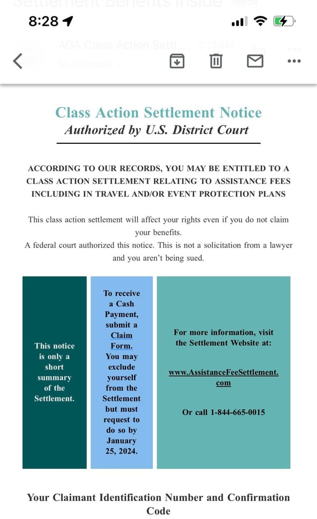 $18.8M O'Reilly Automotive spam text messages class action settlement