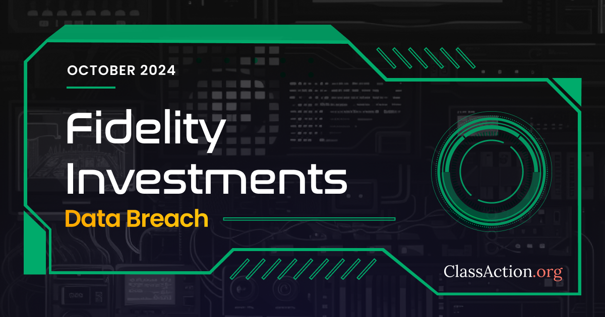 $2.5M Fidelity Investment data breach class action settlement