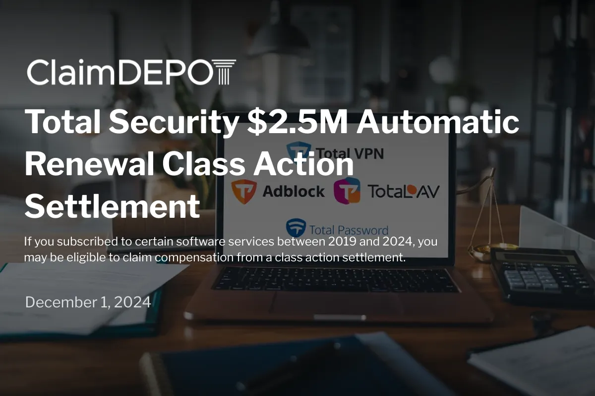 $2.5M FitOn video privacy class action settlement