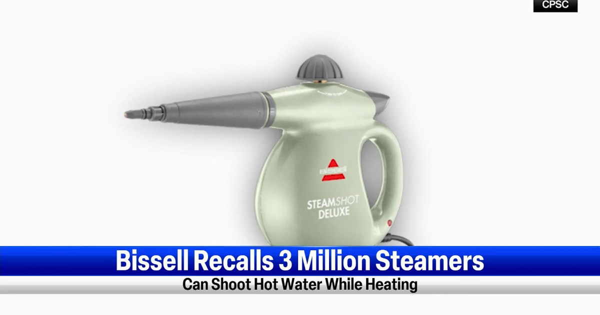 BISSELL recalls steam cleaners in U.S. and Canada with 161 burn injury reports