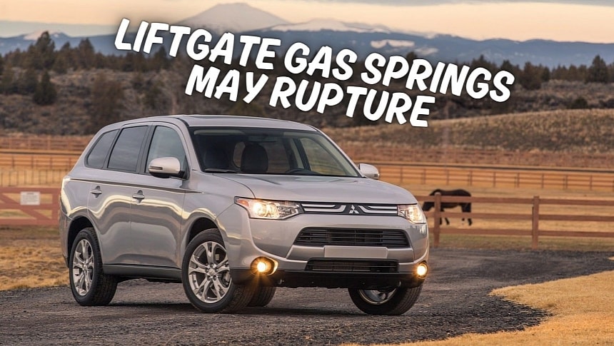Mitsubishi recalls over 108,000 vehicles due to liftgate issue